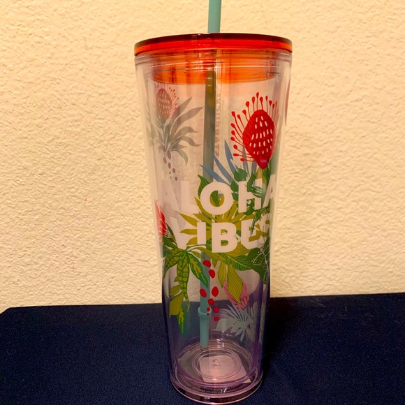 New Hawaii Edition Starbucks “Aloha Vibes” 24 oz